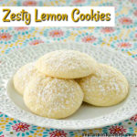 Zesty Lemon Cookies | realmomkitchen.com