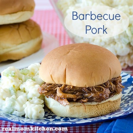 BBQ Pulled Pork Sliders - Real Mom Kitchen - Crock Pot