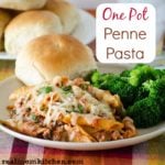 One Pot Penne Pasta | realmomkitchen.com