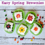 Easy Spring Brownies | realmomkitchen.com