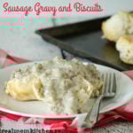 Sausage Gravy and Biscuits | realmomkitchen.com