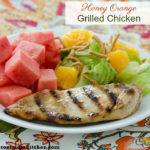 Honey Orange Grilled Chicken | realmomkitchen.com