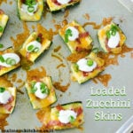 Loaded Zucchini Skins | realmomkitchen.com