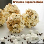 Smores Popcorn Balls | realmomkitchen.com
