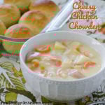 Cheesy Chicken Chowder | realmomkitchen.com