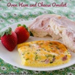 Oven Ham and Cheese Omelet | realmomkitchen.com