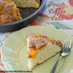 Peach Coffee Cake | realmomkitchen.com