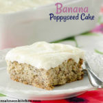 Banana Poppyseed Cake | realmomkitchen.com