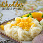 Cheddar Mashed Potatoes | realmomkitchen.com