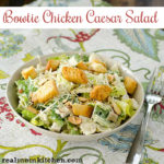 Bowtie Chicken Caesar Salad | realmomkitchen.com