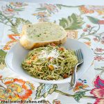 Easy Cheesy Pesto Pasta | realmomkitchen.com