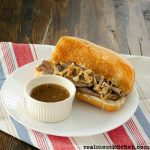 Skillet French Dip Sandwiches | realmomkitchen.com